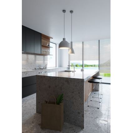 Loftlampe på kabel DAMASO 1xE27/60W/230V beton