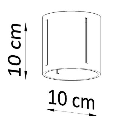 Sollux SL.0355 - Loftlampe INEZ 1xG9/40W/230V hvid