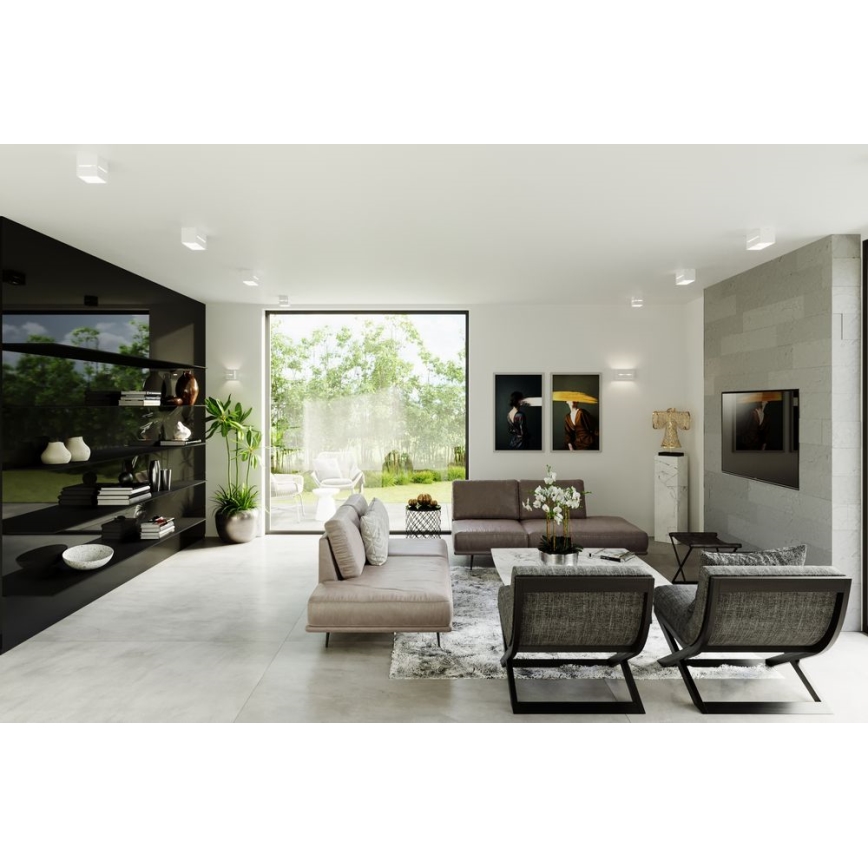 Loftlampe LOBO 2xG9/40W/230V hvid