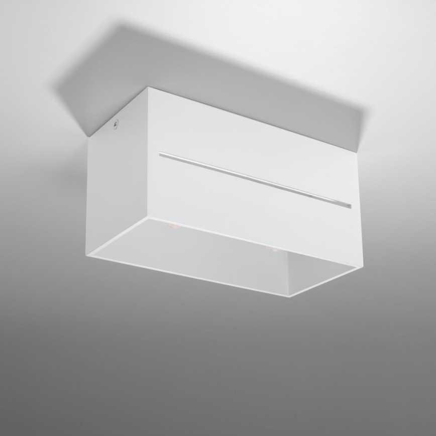 Loftlampe LOBO 2xG9/40W/230V hvid