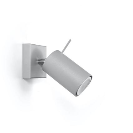 Vægspot RING 1xGU10/10W/230V