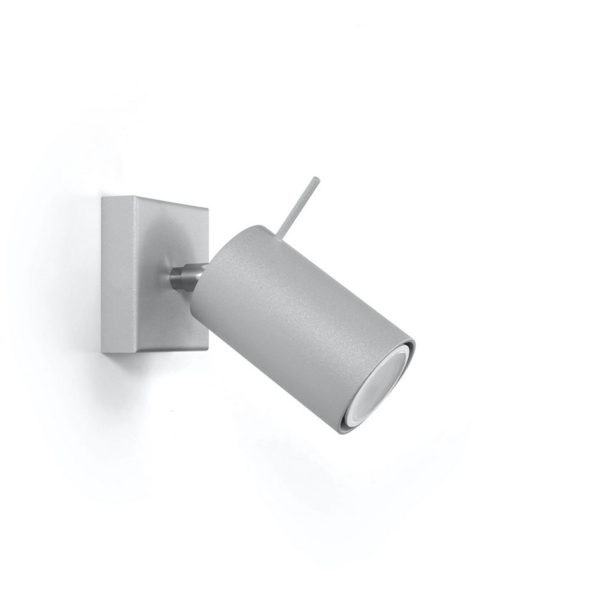 Vægspot RING 1xGU10/10W/230V