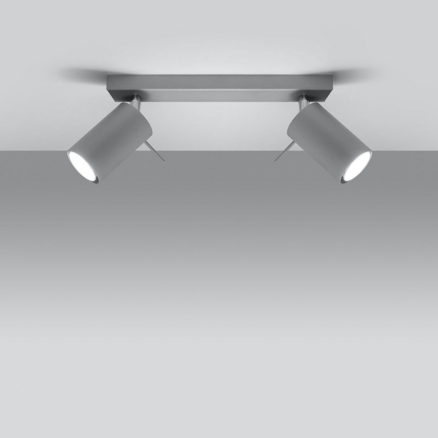 Loftspot RING 2xGU10/10W/230V
