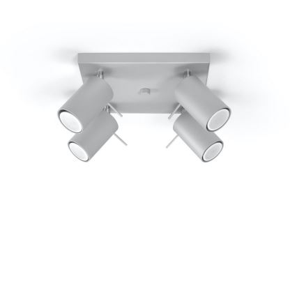 Loftspot RING 4xGU10/10W/230V