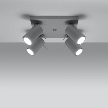 Loftspot RING 4xGU10/10W/230V