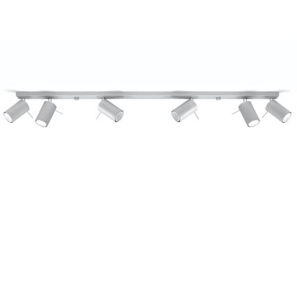 Loftspot RING 6xGU10/10W/230V
