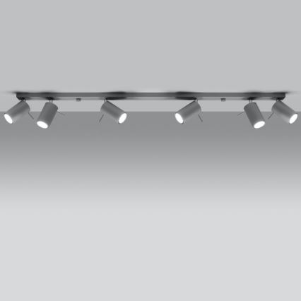 Loftspot RING 6xGU10/10W/230V