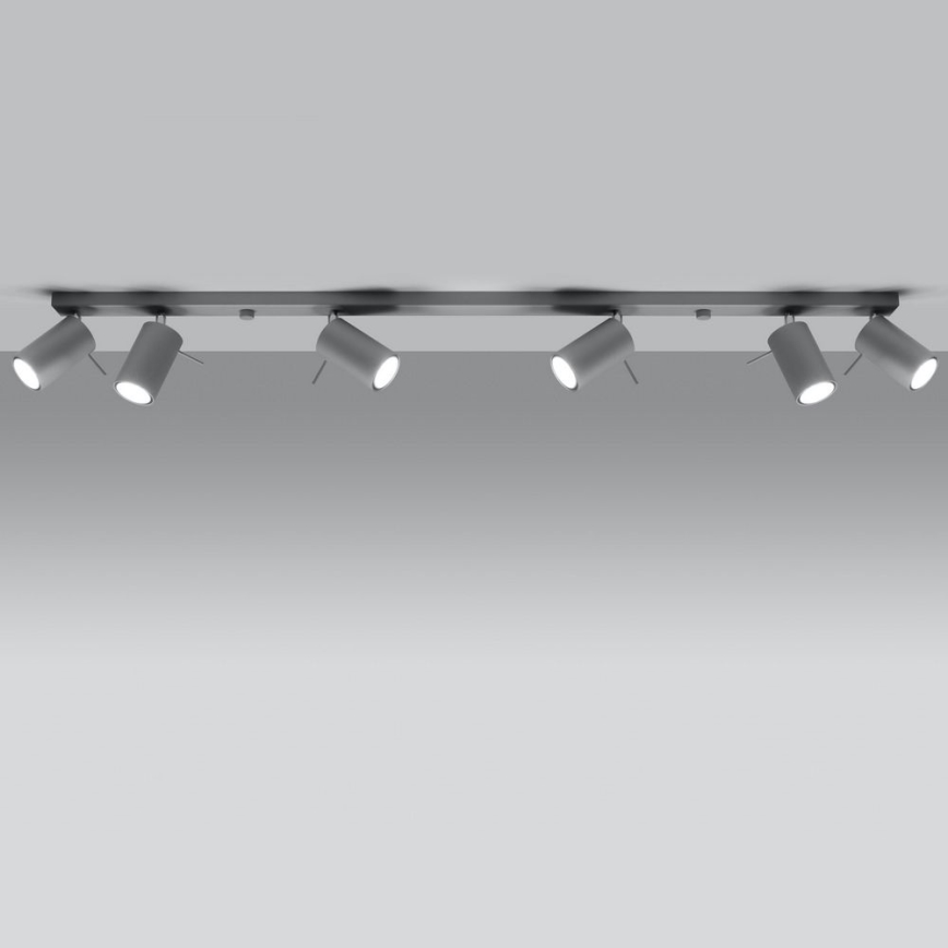 Loftspot RING 6xGU10/10W/230V