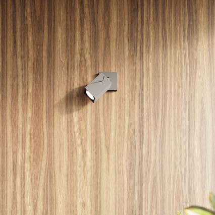 Spotlight MERIDA 2xGU10/40W/230V grå