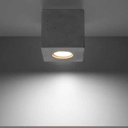 Sollux SL.0489 - Loftlampe QUAD 1xGU10/40W/230V beton