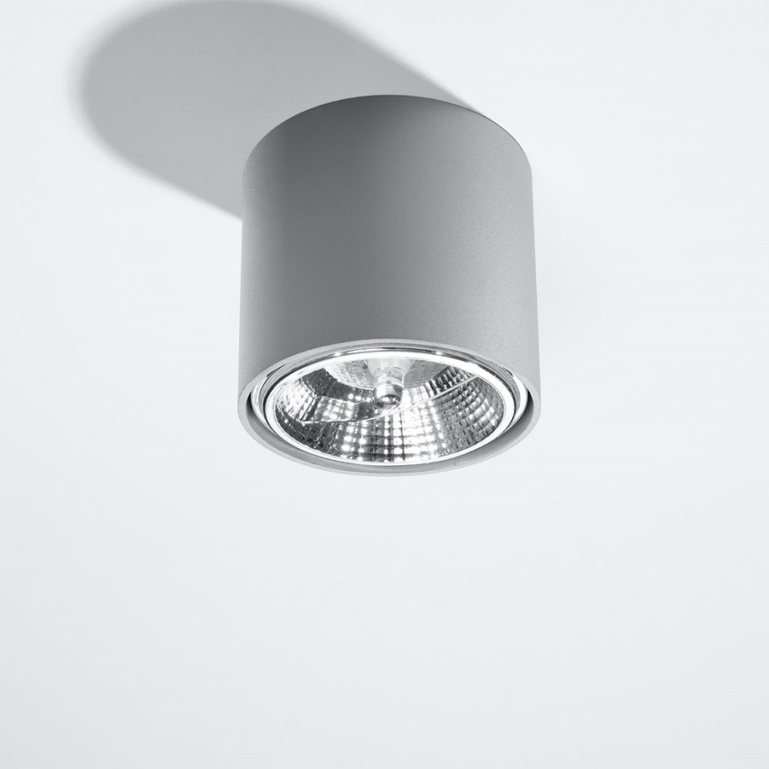 Spotlampe TIUBE 1xGU10-AR111/10W/230V
