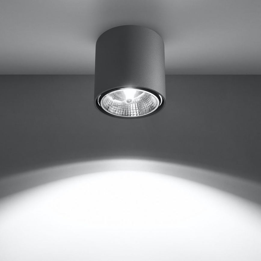 Spotlampe TIUBE 1xGU10-AR111/10W/230V