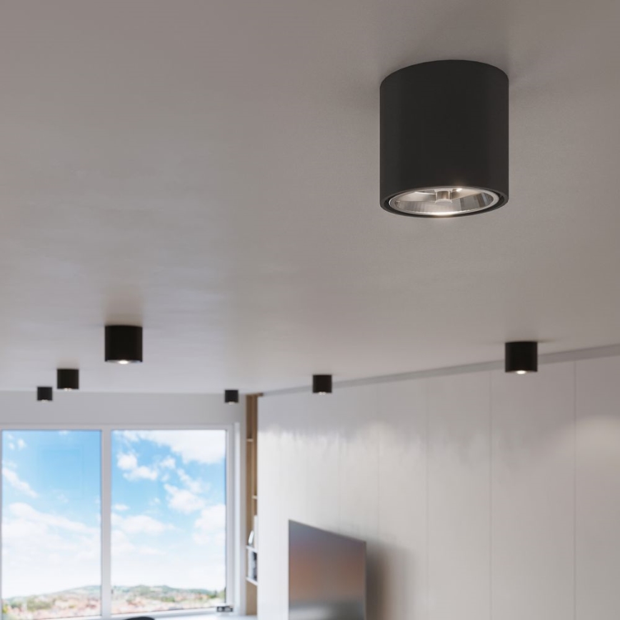 Spotlampe TIUBE 1xGU10-AR111/10W/230V