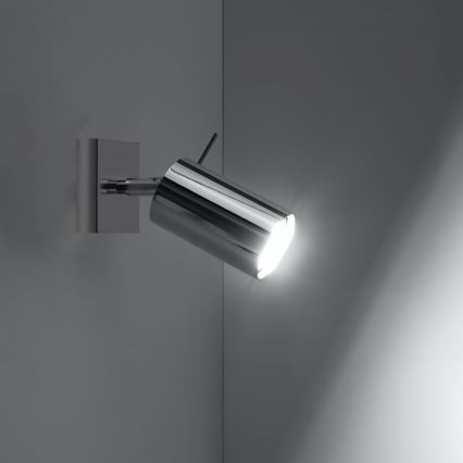Vægspot RING 1xGU10/10W/230V