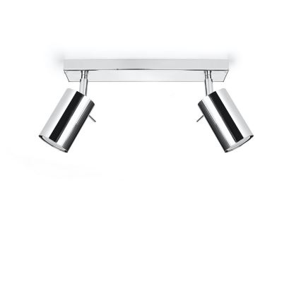 Spotlampe RING 2xGU10/10W/230V