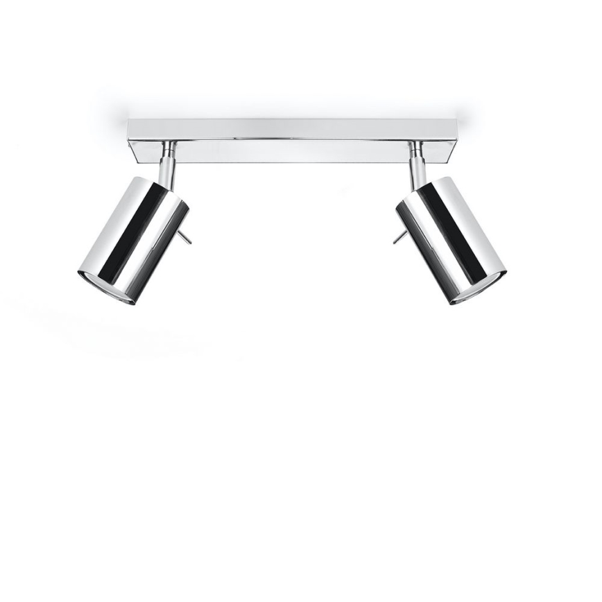 Spotlampe RING 2xGU10/10W/230V