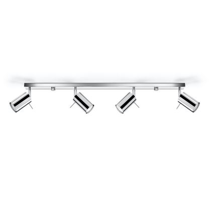 Spotlampe RING 4xGU10/10W/230V