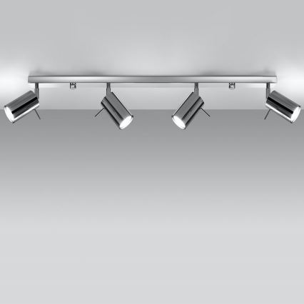 Spotlampe RING 4xGU10/10W/230V