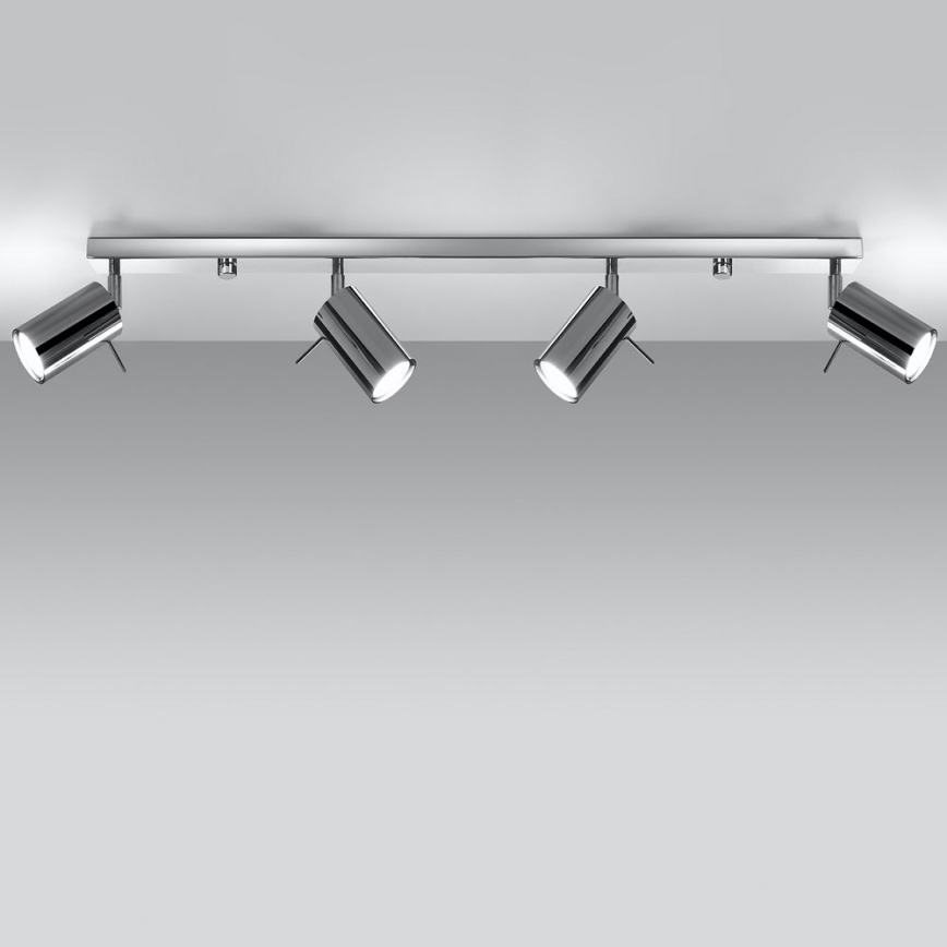 Spotlampe RING 4xGU10/10W/230V