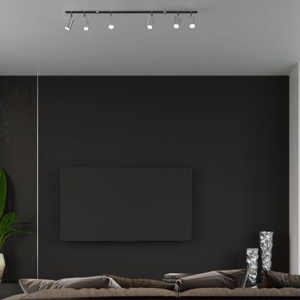 Spotlampe RING 6xGU10/10W/230V
