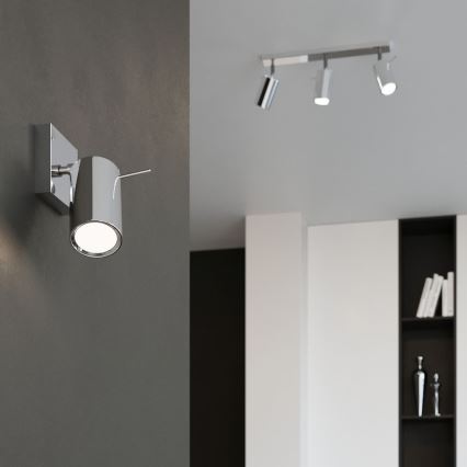 Spotlampe RING 6xGU10/10W/230V