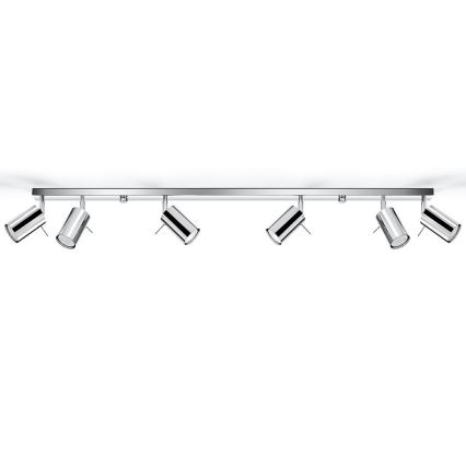 Spotlampe RING 6xGU10/10W/230V
