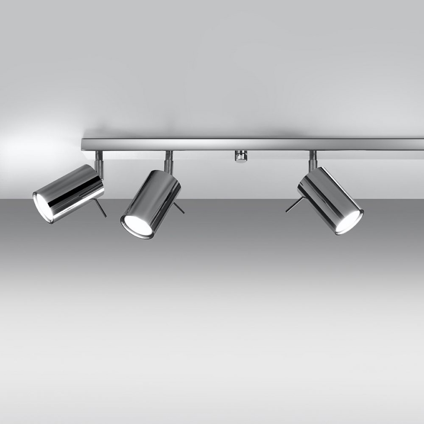 Spotlampe RING 6xGU10/10W/230V