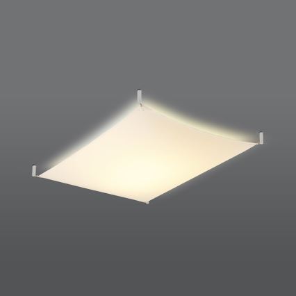 LED loftlampe LUNA 2xG13/8,5W/230V 80x105 cm hvid