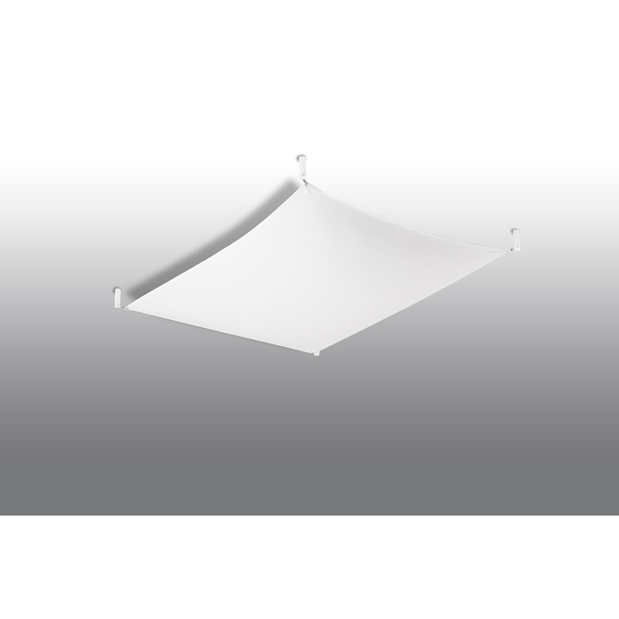 LED loftlampe LUNA 2xG13/8,5W/230V 80x105 cm hvid