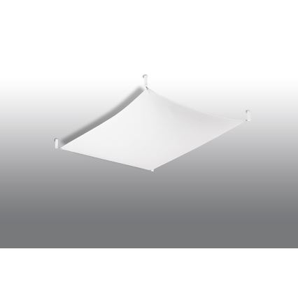 LED loftlampe LUNA 2xG13/8,5W/230V 8x10,5 cm hvid