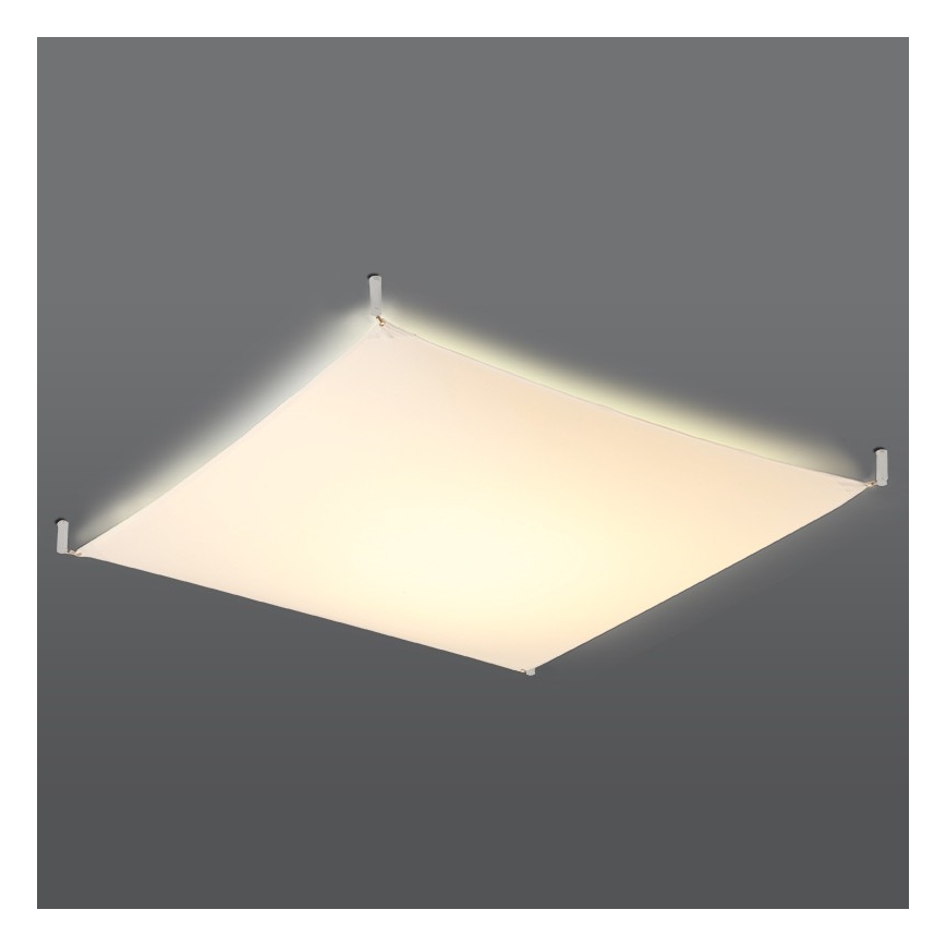 LED loftlampe LUNA 6xG13/8,5W/230V 140x140 cm hvid