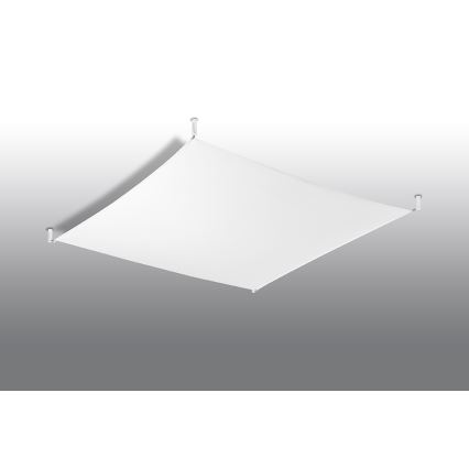 LED loftlampe LUNA 6xG13/8,5W/230V 140x140 cm hvid