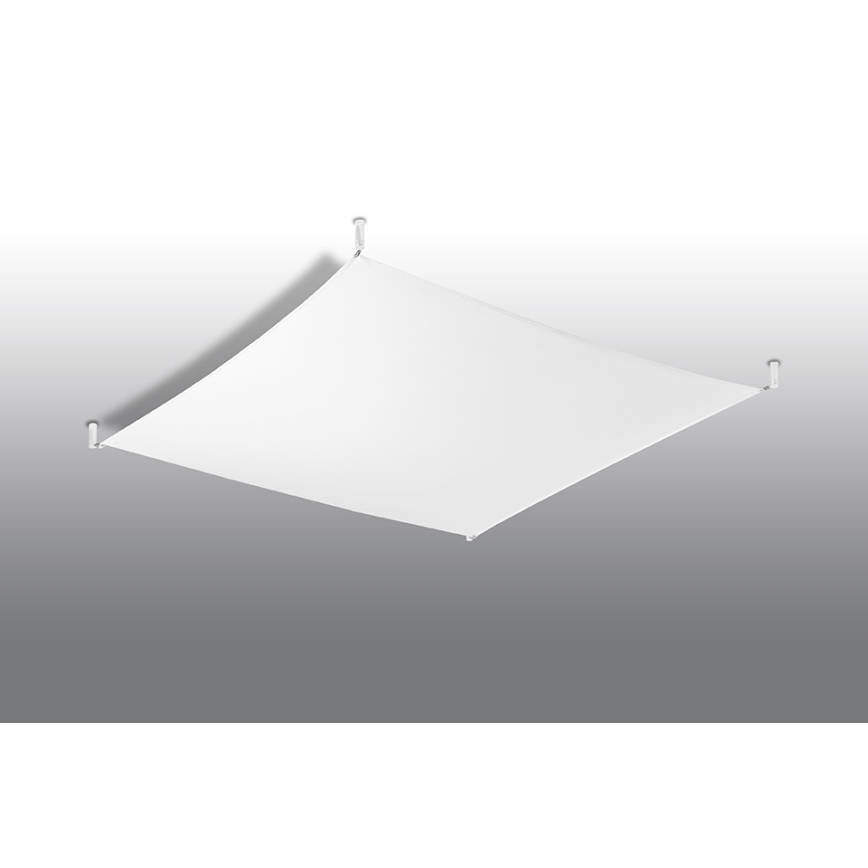 LED loftlampe LUNA 6xG13/8,5W/230V 140x140 cm hvid