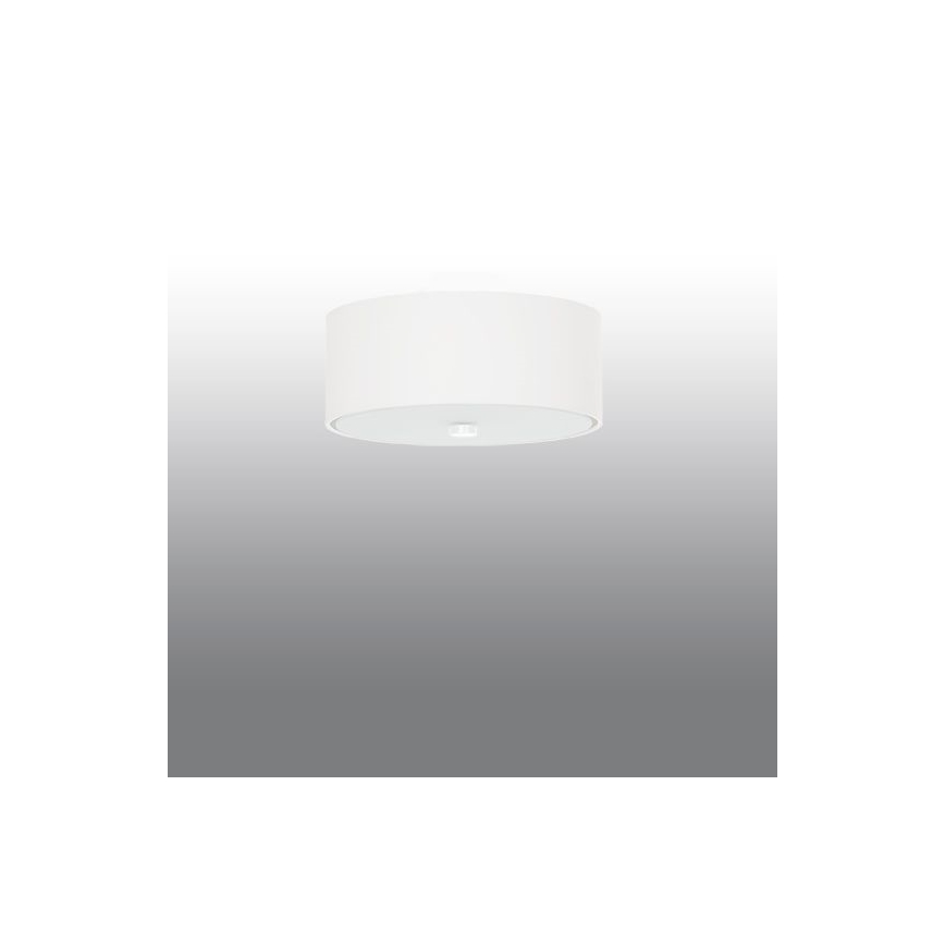 Loftlampe SKALA 3xE27/60W/230V diameter 30 cm hvid