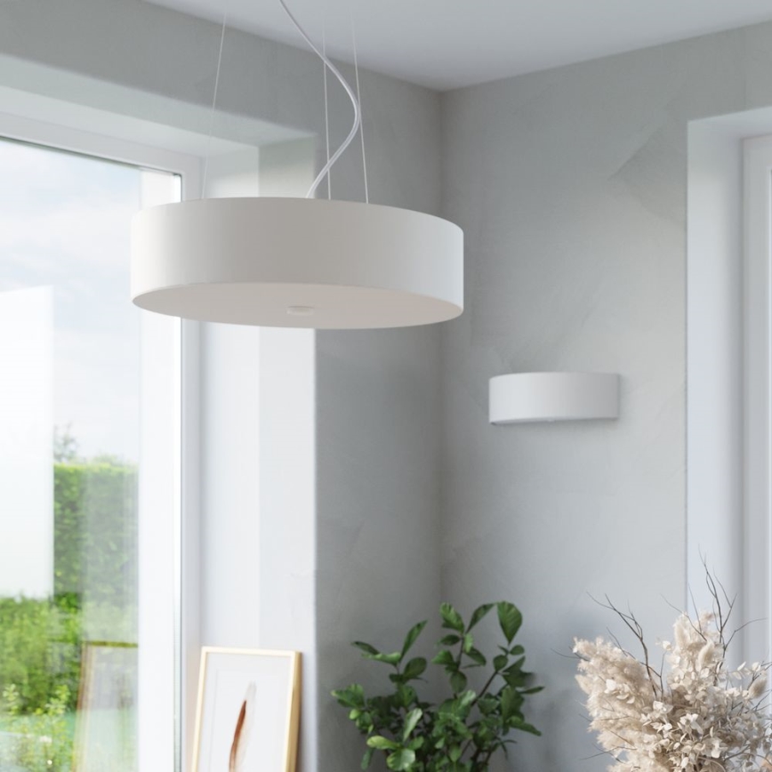 Væglampe SKALA 2xE27/60W/230V hvid