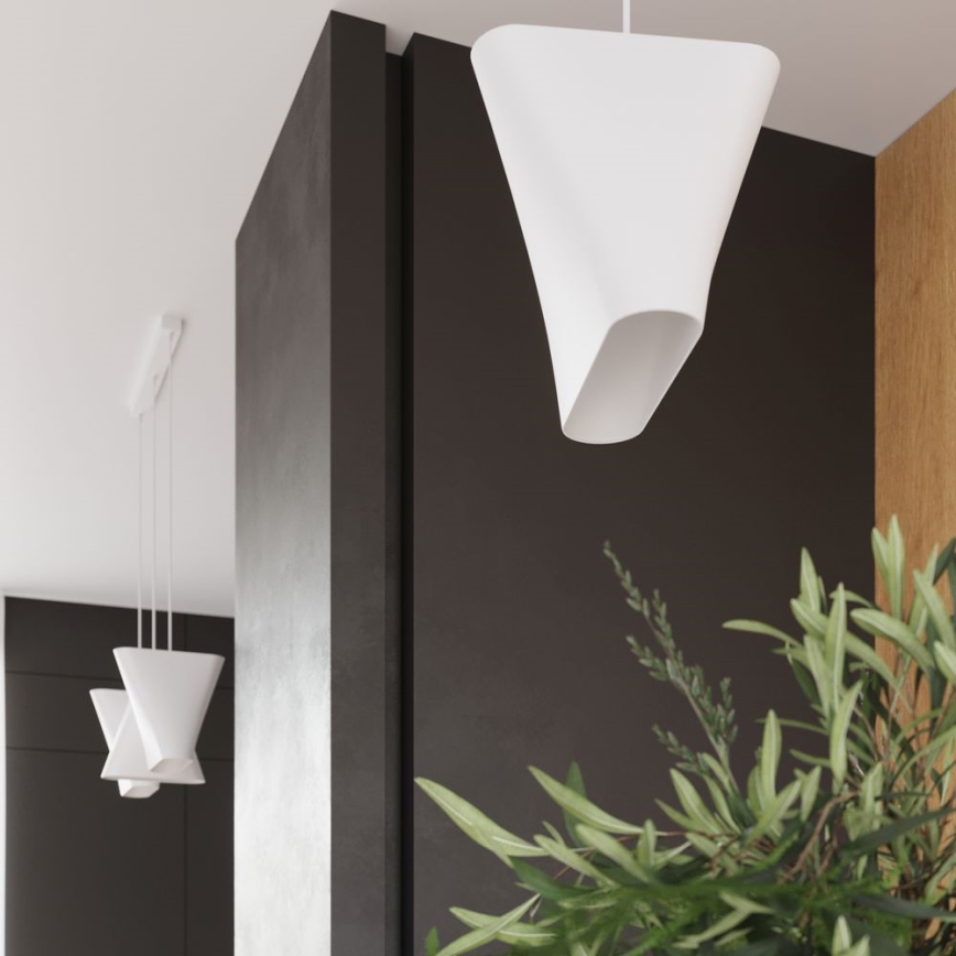 Pendel BLUM 3xE27/60W/230V hvid