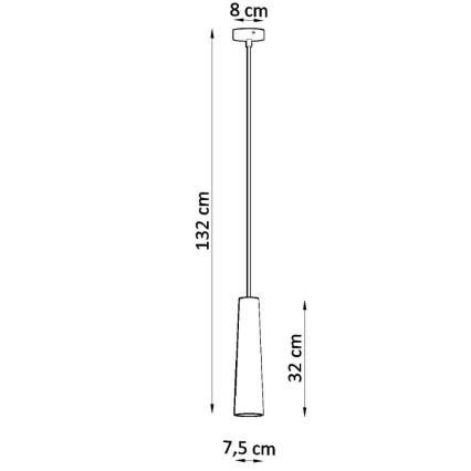 Pendel ELECTRA 1xGU10/40W/230V