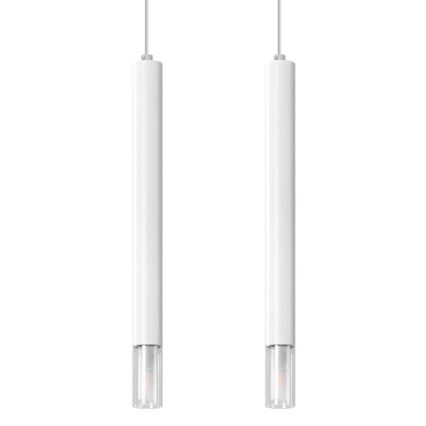 Pendel VIZIER 2xG9/40W/230V hvid