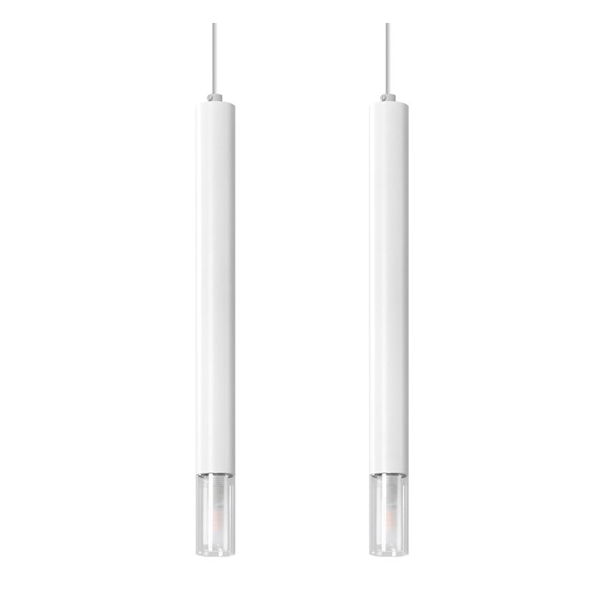 Pendel VIZIER 2xG9/40W/230V hvid