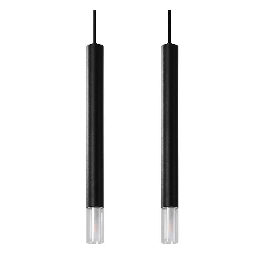 Pendel VIZIER 2xG9/40W/230V sort
