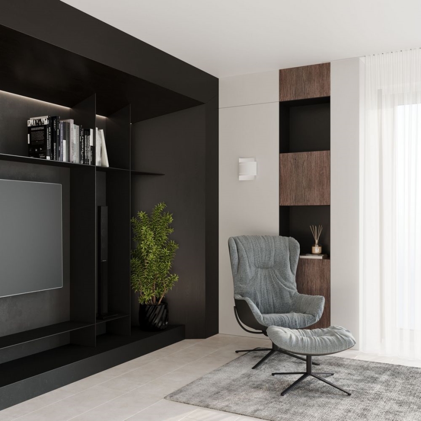 Væglampe HESTIA 1xG9/40W/230V hvid