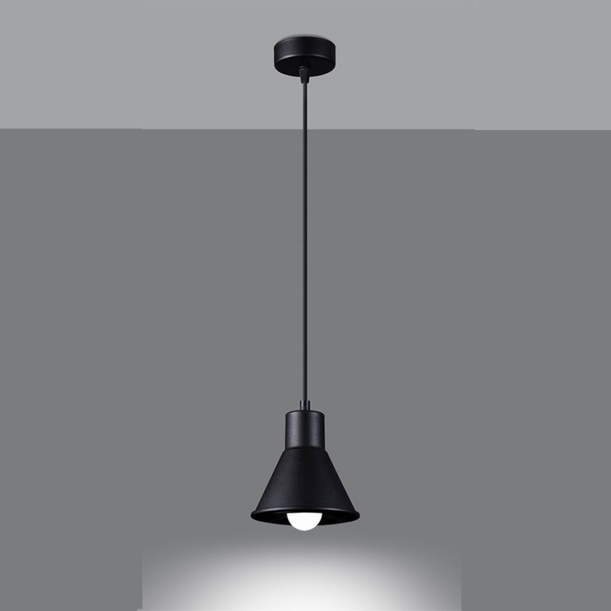 Pendel TALEJA 1xE27/60W/230V sort