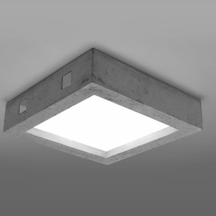 LED loftlampe RIZA LED/18W/230V beton