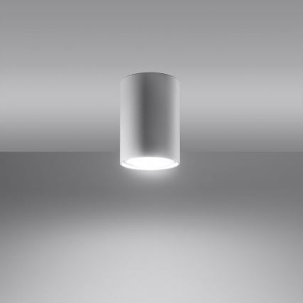 Spotlampe LAGOS 1xGU10/10W/230V 10 cm hvid