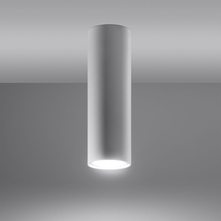 Spotlampe LAGOS 1xGU10/10W/230V 20 cm hvid