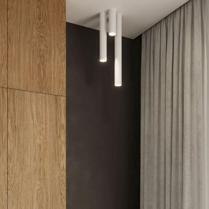 Spotlampe LAGOS 1xGU10/10W/230V 40 cm hvid