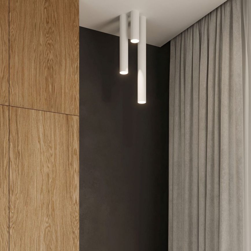 Spotlampe LAGOS 1xGU10/10W/230V 40 cm hvid
