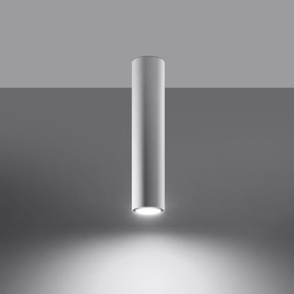 Spotlampe LAGOS 1xGU10/10W/230V 40 cm hvid