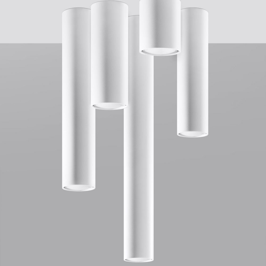 Spotlampe LAGOS 1xGU10/10W/230V 40 cm hvid