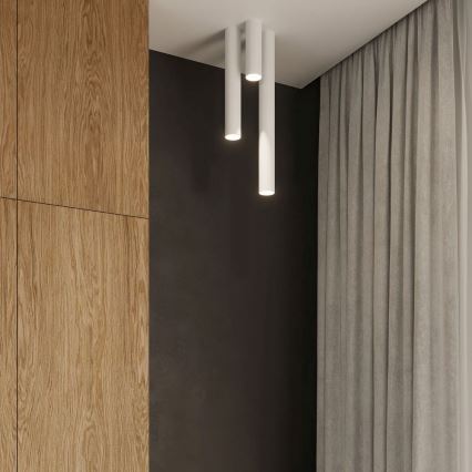 Spotlampe LAGOS 1xGU10/10W/230V 60 cm hvid